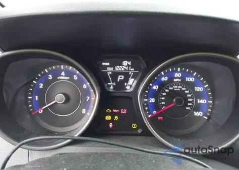 2013 Hyundai Elantra Gls z USA, uszkodzony, nr VIN 5NPDH4AE8DH384548